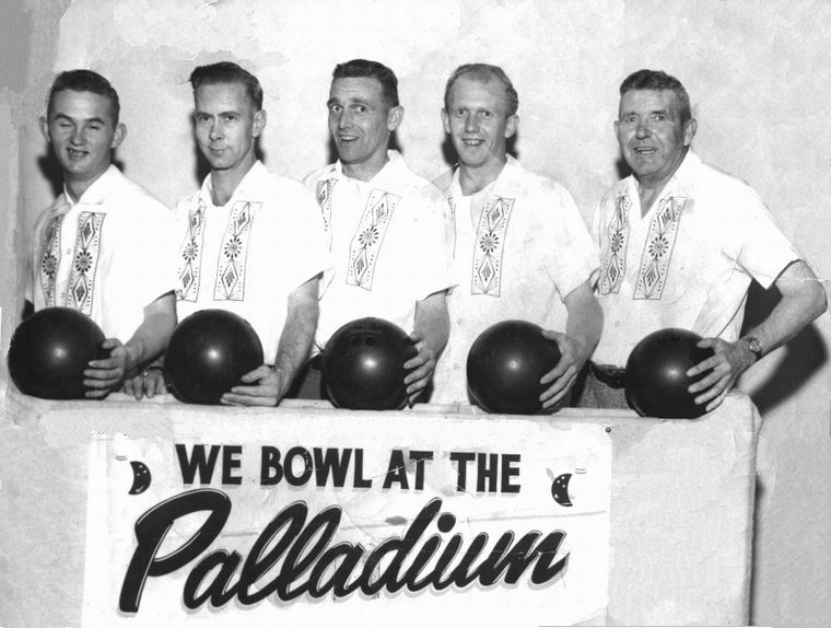 Family Bowling Team 1957
