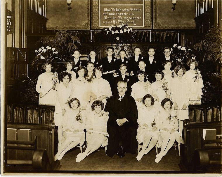 1928 Confirmation Class, Scranton Pa