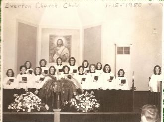Everton Methodist Church Choir - Connersville Indiana