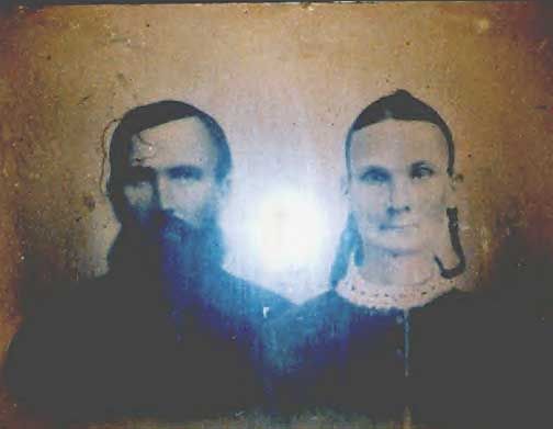 David and Lucinda James Robinson about 1865