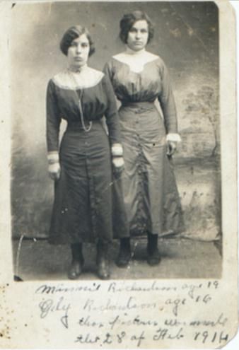 Minnie and Ody Richardson, 1914