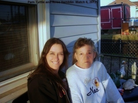 Pam Tuttle and friend, Rose Hamblin