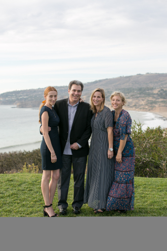 L-R  Kate, George, Gillian & Corey