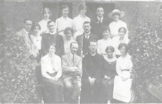 Mary Margaret (Hehir) O'Mahony  & her brother James Christopher -Jim- Hehir - Graduation Class