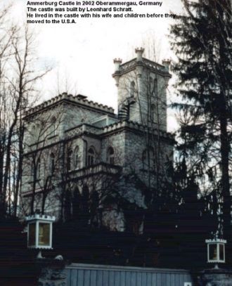 Ammerburg Castle built by Leonhard Schratt