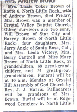 Lizzie Coker Brown
