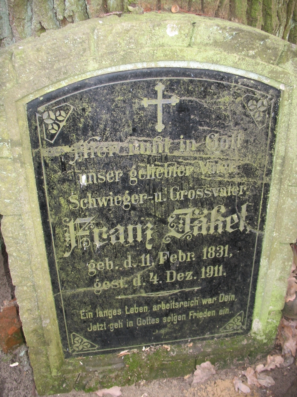 Franz Jaekel gravesite