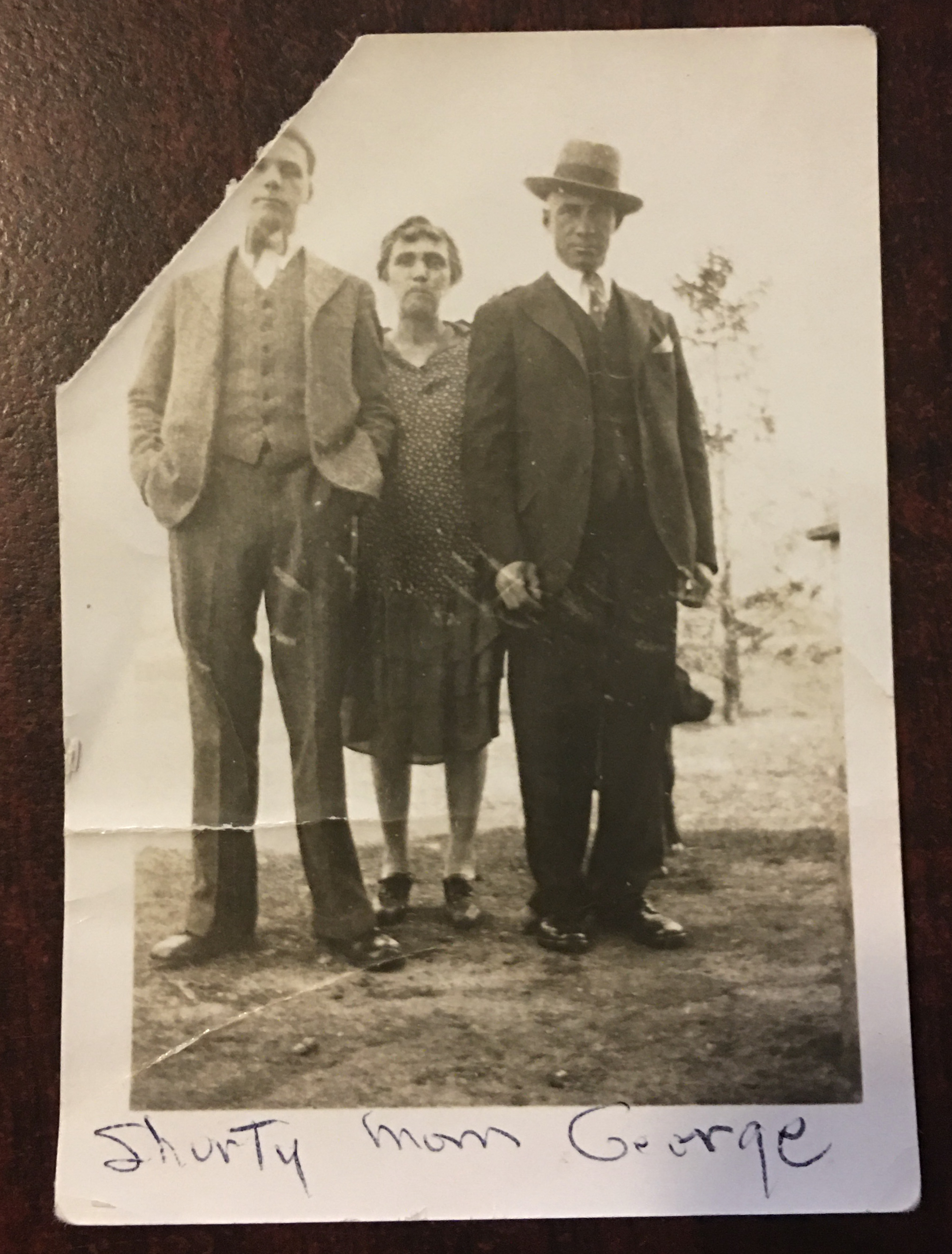 Barbara Schlimgen, George Schlimgen & Shorty. 
