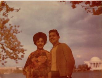 Harry Bracer and his wife Aurea Negron 1960s