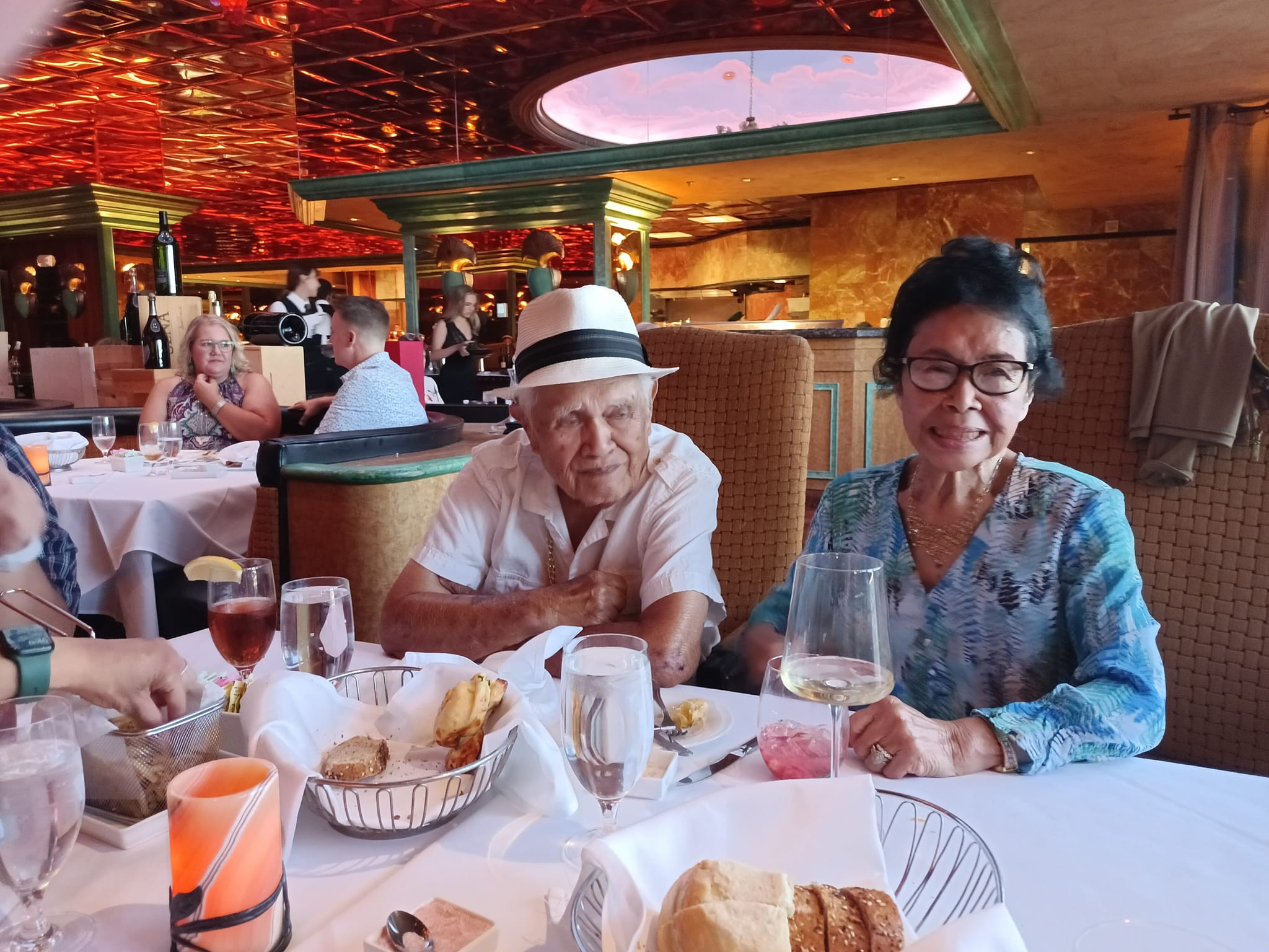 Herb  Jamero and auntie connie cir 2023