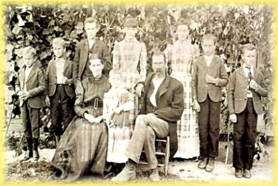 John Franklin Mutter family