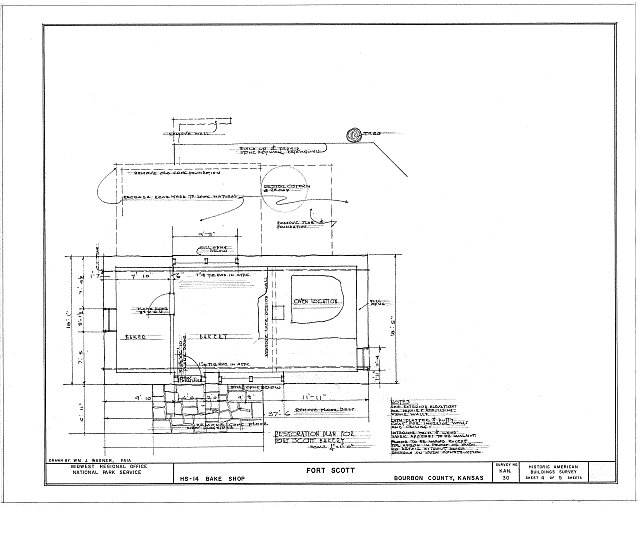 HABS KANS,6-FTSCT,1- (sheet 4 of 5) - Fort Scott, Fort...