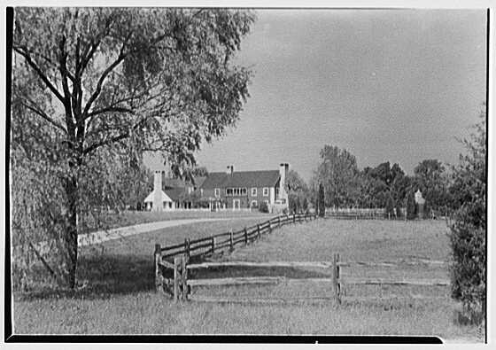 C. Maury Jones, residence in Peapack, New Jersey. House...